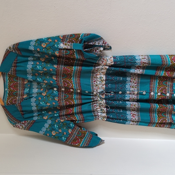 Bohemian dress size small. - Picture 3 of 3